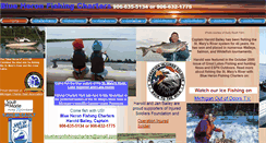 Desktop Screenshot of blueheronfishingcharters.com